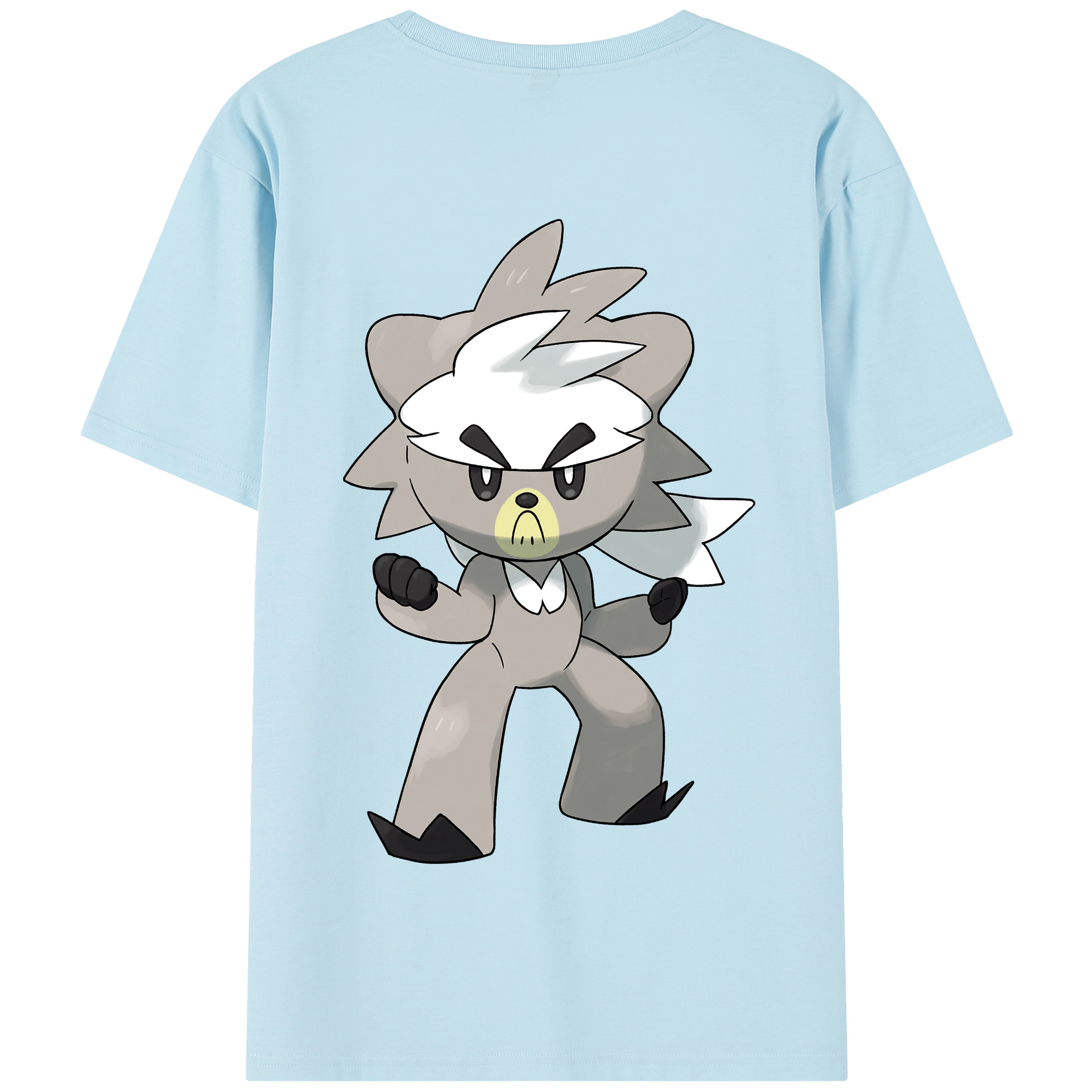 （画像用） ポケットモンスター Pokémon 綿100％半袖Tシャツ（背面プリント）